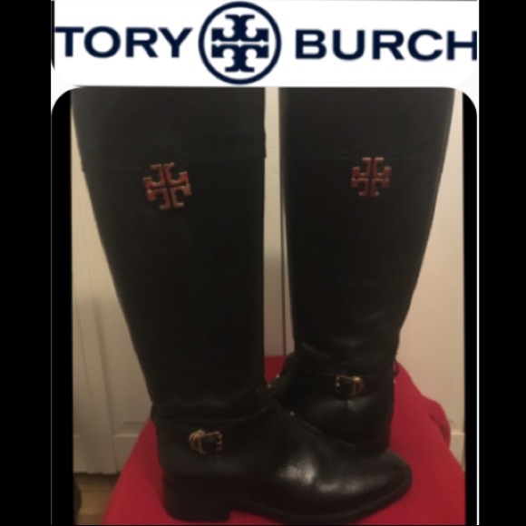 TORY BURCH “LIKE NEW” ELOISE RIDIND BOOT - Picture 2 of 8